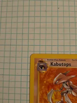 Pokemon TCG Card - Fossil Set Kabutops 24/62 - Non-holo - Vintage WOTC 1999 NM - Image 3