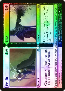 Profit and Loss FOIL Dragon's Maze NM White Black Uncommon MAGIC CARD ABUGames - Image 1