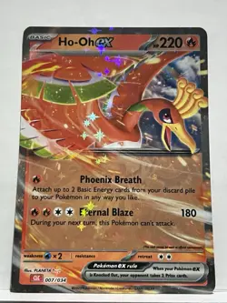 Ho-oh EX 007/034 Trading Card Game Classic Holo NM Pokemon TCG - Image 1