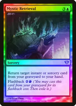 Mystic Retrieval FOIL Dark Ascension PLD Blue Uncommon MAGIC CARD ABUGames - Image 1