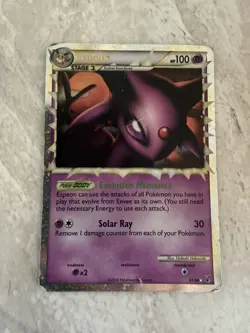 Espeon 81/90 Prime Heartgold Soulsilver Undaunted Ultra Rare Pokemon Card HP DMG - Image 1