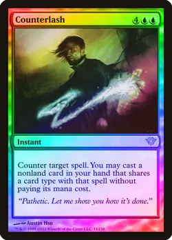 Counterlash FOIL Dark Ascension NM Blue Rare MAGIC THE GATHERING CARD ABUGames - Image 1