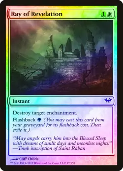 Ray of Revelation FOIL Dark Ascension NM White Common MAGIC MTG CARD ABUGames - Image 1