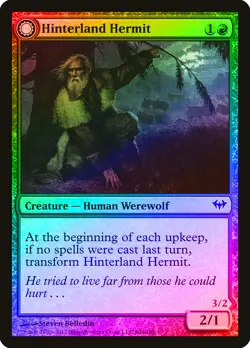 Hinterland Hermit / Hinterland Scourge FOIL Dark Ascension NM CARD ABUGames - Image 1