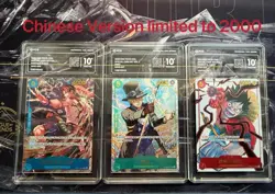 ONE PIECE CARD CHN. Monkey D. Luffy /2000 Special Card Set Vol.1 Sabo Ace JE21 - Image 1