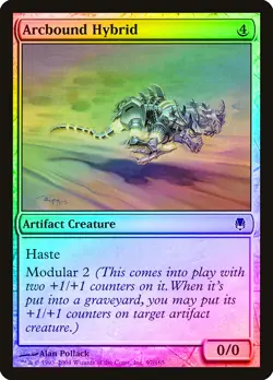 Arcbound Hybrid FOIL Darksteel NM Artifact Common MAGIC MTG CARD ABUGames - Image 1