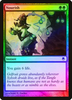 Nourish FOIL Darksteel NM Green Common MAGIC THE GATHERING MTG CARD ABUGames - Image 1