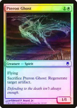 Pteron Ghost FOIL Darksteel NM White Common MAGIC THE GATHERING CARD ABUGames - Image 1