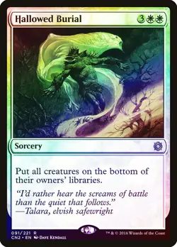 Hallowed Burial FOIL Conspiracy Take the Crown NM White Rare MTG CARD ABUGames - Image 1