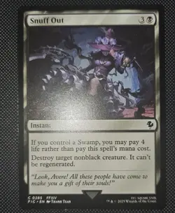 MTG Snuff Out 0285 Final Fantasy NM - Image 1