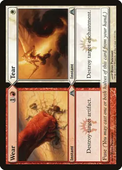 Wear and Tear Dragon's Maze NM Red White Uncommon MAGIC MTG CARD ABUGames - Image 1