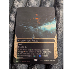 MTG Mystifying Maze Land Edge of Eternities galaxy Foil #0119 20… - Image 1