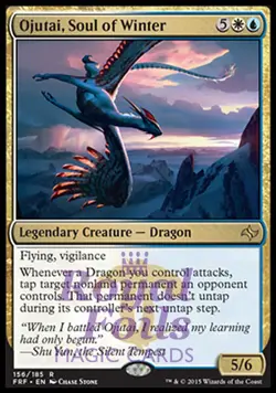 Ojutai Soul of Winter 1x FOIL FRF MTG Fate Reforged Rare MINT white blue - Image 1
