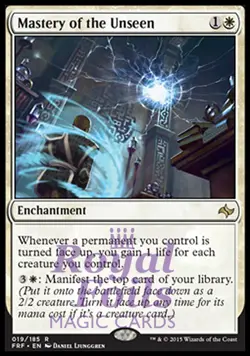 Mastery of the Unseen 1x FOIL FRF MTG Fate Reforged Rare MINT white - Image 1
