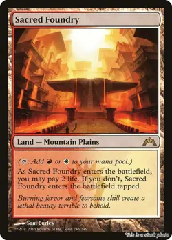 Sacred Foundry [GTC - 245] - LP TCG MTG - Image 1