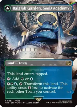 Balamb Garden, SeeD Academy (Borderless) Foil 354 FINAL FANTASY NM EN - Image 1