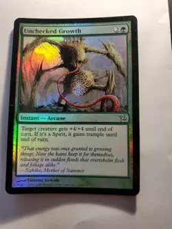 MtG Unchecked Growth LP x1 - Betrayers of Kamigawa - Image 1