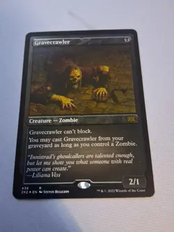 MTG Gravecrawler (Foil Etched) Double Masters 2022 Foil - Image 1