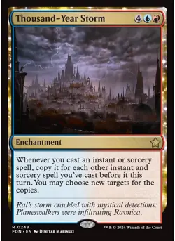 Thousand-Year Storm 248 MTG NM - Foundations - Image 1