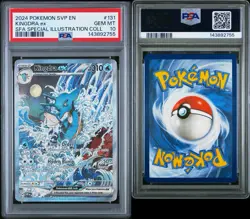 2024 POKEMON SV BLACK STAR PROMO #131 KINGDRA EX PSA 10 SFA Special Illustration - Image 3