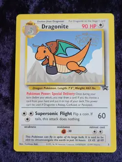 "Pokemon: The First Movie" Dragonite Promo Pokemon Card - Image 1