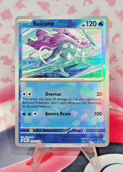 Pokemon TCG Suicune Poke Ball Holo 024/131 Prismatic Evolutions NM - Image 1