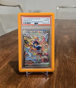 2024 POKEMON TWILIGHT MASQUERADE SPECIAL ILLUSTRATION RARE GRENINJA EX PSA 10 - Image 1