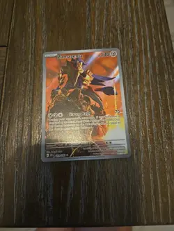 Zamazenta Pokemon TCG Destined Rivals Illustration Rare Card 201/182 - Image 3
