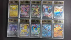 10x OCD 10 PRISTINE Pokemon Chinese Eeveelutions VMAX Charizard ex Lot LN05 - Image 1
