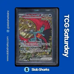 2025 POKEMON PRISMATIC EVOLUTIONS #162/131 ROARING MOON EX SPECIAL ILLUST. RARE - Image 1