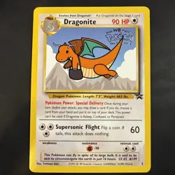 Pokemon Dragonite Black Star Promo #5 Warner Brothers First Movie Promo - Image 1