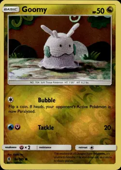 Pokemon TCG Reverse Holo Card Goomy SM - Guardians Rising 94/145 Asoko Ito - Image 1