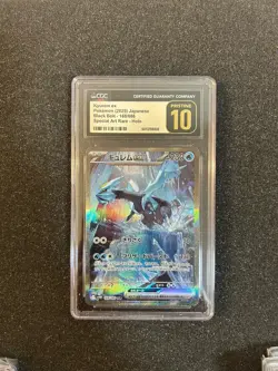 Pokemon TCG Kyurem EX SAR 168/086 Black Bolt SV11B CGC Pristine 10 Japanese - Image 1