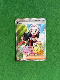 Pokemon TCG Dawn 118/094 Me02: Phantasmal Flames Full Art Trainer Holo - Image 1