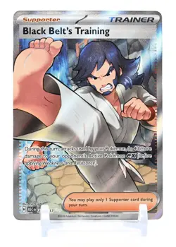 Pokemon - Black Belt's Training 255/217 Ultra Rare Full Art Ascended Heroes Eng - Image 1