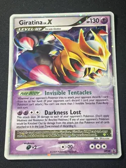 Pokemon TCG Giratina LV.X DP38 LP Promo 2009 Holo Rare - Image 1