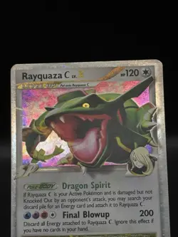 Rayquaza C LV.X DP47 Diamond and Pearl Promo Holo Pokemon TCG - Image 3
