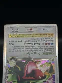 Rayquaza C LV.X DP47 Diamond and Pearl Promo Holo Pokemon TCG - Image 4