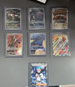 Pokemon TCG Destined Rivals Team Rocket Bundle Pokemon Cards - Image 1