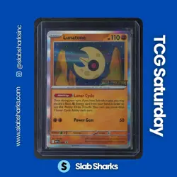 2025 POKEMON MEP BLACK STAR PROMO PRERELEASE #004 LUNATONE - Image 1