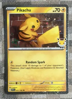 Pikachu 051/162 - Pokemon Day Stamped Promo 2026 - Pokemon TCG - Image 1