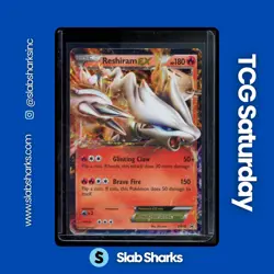 2011 POKEMON BW BLACK STAR PROMO #BW36 RESHIRAM EX - Image 1
