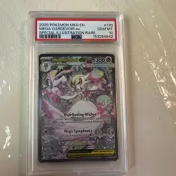Pokemon Mega Gardevoir ex Special Illustration Rare PSA 10 ME 178/132 Holo - Image 1