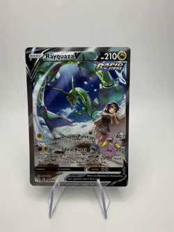 Rayquaza V Alt Art 194/203 SWSH07 Evolving Skies Holo 2021 Pokemon NM - Image 1