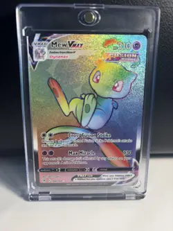 Pokemon TCG Mew VMAX Fusion Strike 268/264 Holo Secret Rare - Image 2