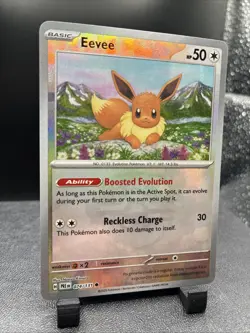 Eevee Master Ball Pattern NM 074/131 Sv: Prismatic Evolutions Holo Pokemon TCG - Image 2