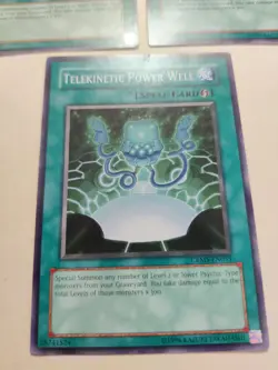 3x Telekinetic Power Well CRMS-EN055 - Common Yugioh! LP - Image 4