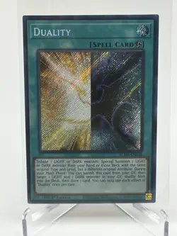 Yugioh TCG - Duality Secret Rare 1st Edition BLMR-EN036 - Image 1
