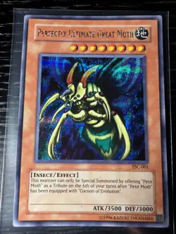 *NO RESERVE* Perfectly Ultimate Great Moth TSC-001 Prismatic Secret Rare - Image 1