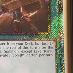Yu Gi-Oh -Rarity Collection - #RAO5-ENO68 - Spright Starter- 15443125 -New🔥 - Image 4